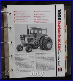1066 1466 1566 1568 V8 Hydro 70 100 International Harvester Tractor Sales Manual