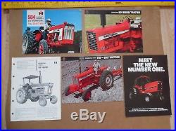 #10 5 Pcs International Harvester IH brochure 756/856 5288 966 826 5094 Tractor