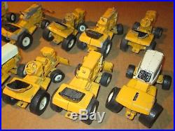 10 Vintage Ertl Diecast Cub Cadet International Harvester Toy Tractors Parts Lot