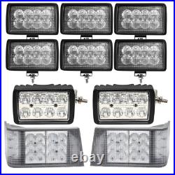 10pcs LED Work Light Kit Headlight for Case IH Tractor 7210 7220 7230 7240 7250