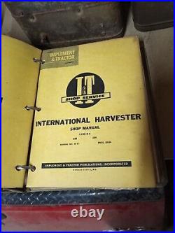 11 VINTAGE I&T Shop Service Manual IMPLEMENT & TRACTOR International Harvester