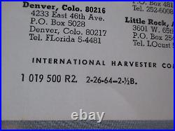 12- 1963-64-international Ih-dealer Manuals-tractor-loader Dozer Backhoe-all Nos