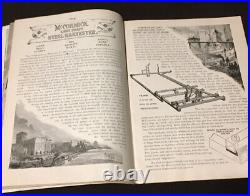 1889 McCormick Harvesting Tractor Catalog Incredible Engravings