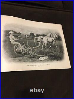 1900 McCormick Harvesting Brochure 50 pages Reapers Tractor International IHC