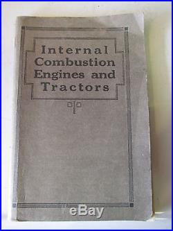 1910s-20s International Harvester Engines Tractors Book Brochure Original Rare