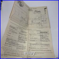 1936 McCORMICK DEERING WD40 Tractor Instruction Book International Harvester