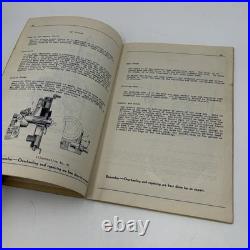 1936 McCORMICK DEERING WD40 Tractor Instruction Book International Harvester
