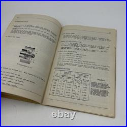 1936 McCORMICK DEERING WD40 Tractor Instruction Book International Harvester