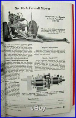 1940 International Harvester Catalog No 40 McCormick-Deering Line Tractor Plows