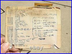 1940s-80s INTERNATIONAL HARVESTER CASE TRACTOR DEALERS PARTS CATALOG MICROFICHE