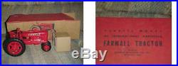 1940s INTERNATIONAL HARVESTER FARMALL TRACTOR PRODUCT MINIATURE w BOX FREE S&H