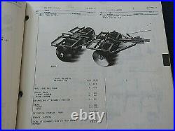 1949-1976 International Harvester Cub Tractor Implement Parts Catalog Manual