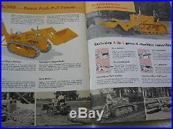 1950's-60's IH INTERNATIONAL INDUSTRIAL TRACTORS & EQUIPMENT 24 PAGE BROCHURE