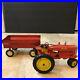 1952_Tru_Scale_M_Tractor_Red_MCP001_With_ERTL_Farm_Trailer_Made_In_USA_01_nr
