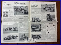 1956 International Harvester Big Red Review Brochure Tractors & Payscrapers