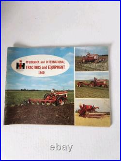 1960 Vintage McCormick International Harvester Tractors Equipment Brochure Guide