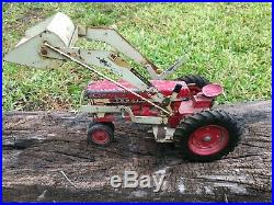 1960's IH 560 Farmall International Farm Toy Tractor McCormick With Front Loader