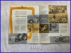 1961-63 International Cub Cadet Lawn and Garden Tractor Brochure Thick 16 Pages