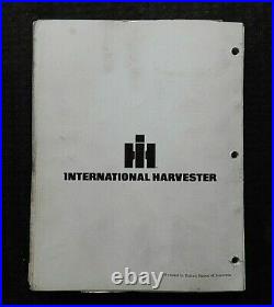 1965-80 International Harvester 656 664 666 686 Hydro 70 86 Tractor Serv Manual