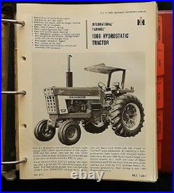 1966 International Harvester 504 606 656 706 806 1066 1206 1456 Tractor Manual