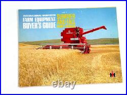 1967 International Harvester Farmall Tractor Equipment Advertising Catalog
