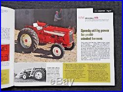 1968 International Harvester Farmall 444 544 656 756 856 1256 Turbo 4100 Tractor