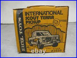 (1970's) Vintage Ertl IH Scout Terra Pickup Truck Toy, 1/16 Scale, NIB