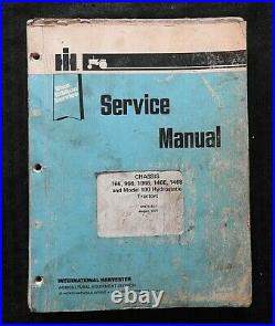 1971-75 International Harvester 766 966 1066 1466 1468 Tractor Service Manual