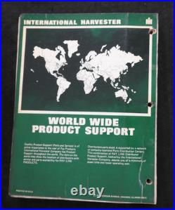 1973-1978 INTERNATIONAL HARVESTER 2400 2500 A & B Wheel Tractor Service Manual