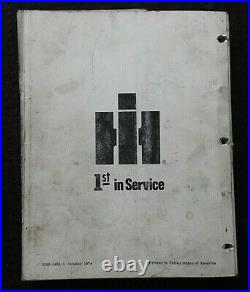1973-80 International Harvester 4366 4386 4568 4586 4786 Tractor Service Manual