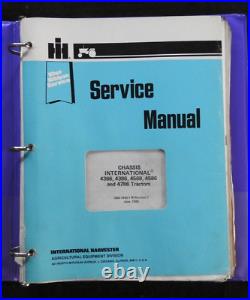 1973-81 International Harvester 4366 4386 4568 4586 4786 Tractor Service Manual