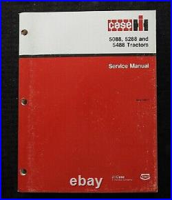 1981-1985 International Harvester 5088 5288 5488 Tractor Service Repair Manual