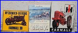 1999 Vintage FARMALL Tractor SIGN FARM International Harvester Tin Metal Lot M6
