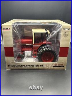 1/16 Case International Harvester 1486 Tractor Cab Duals Weights 3 Point NIB