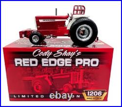 1/16 Cody Shay's Red Edge Pro International Harvester 1206 Pulling Tractor