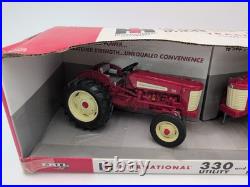 1/16 Ertl Farm Toy International Harvester 330 AND 350 Utility Tractor Set