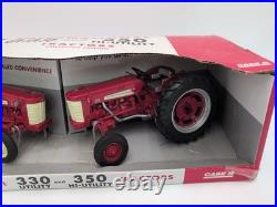 1/16 Ertl Farm Toy International Harvester 330 AND 350 Utility Tractor Set