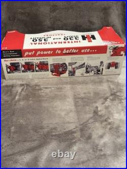 1/16 Ertl Farm Toy International Harvester 330 AND 350 Utility Tractor Set