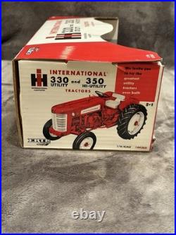 1/16 Ertl Farm Toy International Harvester 330 AND 350 Utility Tractor Set