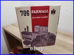 1/16 Ertl International Harvester 706 Tractor With Heat Houser Windbreaker