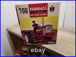 1/16 Ertl International Harvester 706 Tractor With Heat Houser Windbreaker