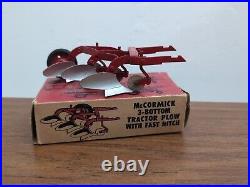 1/16 Eska IH International Harvester McCormick Tractor Plow 3 Bottom With Box