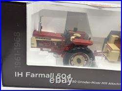 1/16 Firestone Series IH Farmall 504 WithIH 1150 Grinder-Mixer Mill 1657/2500 1/16 Firestone Series IH Farmall 504 WithIH 1150 Grinder-Mixer Mill 1657/2500