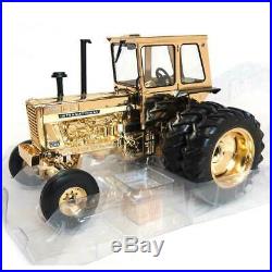 1/16 GOLD CHROME CHASE International Harvester IH 1256 Tractor by ERTL 44117a