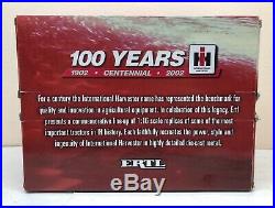 1/16 IH International Farmall 1206 Turbo Tractor Canopy 1902-2002 100 Years ERTL