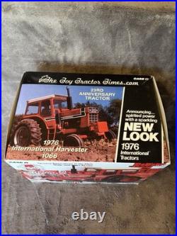 1/16 International Harvester 1066 Tractor With Cab, Black Panel Decal & Duals