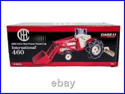 1/16 International Harvester 460 Tractor With Loader & Tire Chains