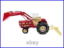 1/16 International Harvester 460 Tractor With Loader & Tire Chains