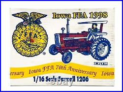 1/16 International Harvester Farmall 1206 Tractor 1998 Iowa FFA 70th Anniversary