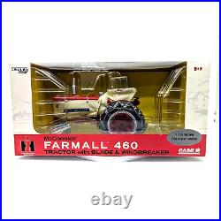 1/16 International Harvester Farmall 460 Tractor With Blade And Windbreaker